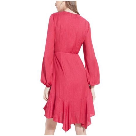 New GUESS Womens Pink Paisley Long Sleeve Dress SZ S - Picture 4 of 4